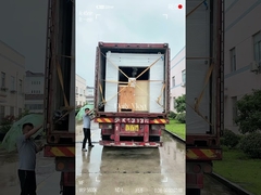 เครื่องแปรง KOLON แบบ KL-7VF กําลังบรรทุกไปส่งออก