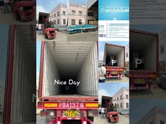 โคโลนที่เซี่ยงไฮ้ กําลังบรรทุก 8 หน่วยของ โคโลน KL360-2 มือสอง แล้วส่งไปซาอุดิอาระเบีย