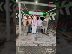 เทคนิคของเรากําลังติดตั้งเครื่องซักรถ สําหรับลูกค้าที่ Liyadh Saudi Arabia!