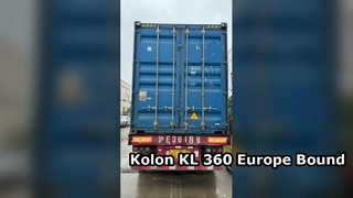 เครื่องล้างรถ Kolon KL-360 จัดส่งไปยังยุโรป