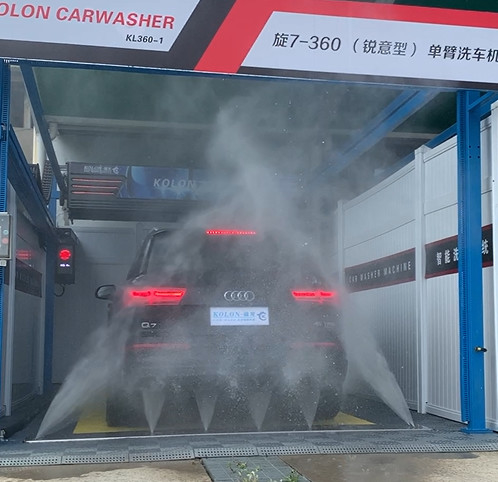 ประหยัดแรงงาน เครื่องซักผ้ารถอัตโนมัติ KL360-1 15kw ปั๊มน้ํา 12kw เครื่องแห้งอากาศ