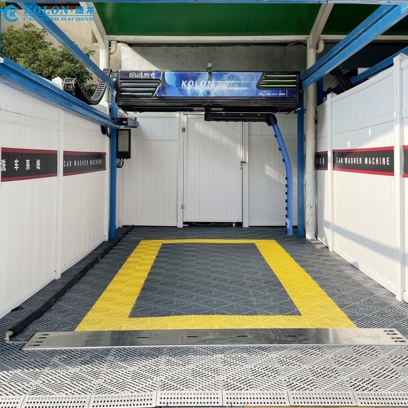ประหยัดแรงงาน เครื่องซักผ้ารถอัตโนมัติ KL360-1 15kw ปั๊มน้ํา 12kw เครื่องแห้งอากาศ