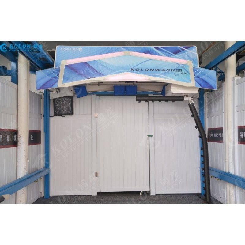 อุปกรณ์เครื่องซักรถยนต์อัตโนมัติไม่มีสัมผัส KL-360 PLUS 22kw ปั๊มน้ํา 22kw แฟน