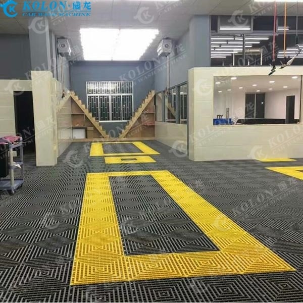 พลาสติก PP Interlocking Garage Floor Tile 2.0cm 3.0cm 4.0cm 5.0cm 6.0cm