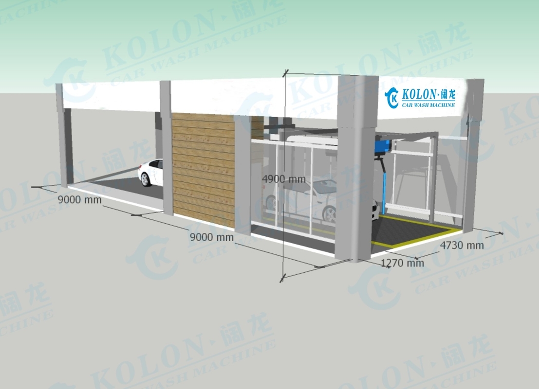 KOLON 380V 24.5kW เครื่องล้างรถปรับความดัน ไม่มีสัมผัส ด้วยฟังก์ชันล้างความดันสูง