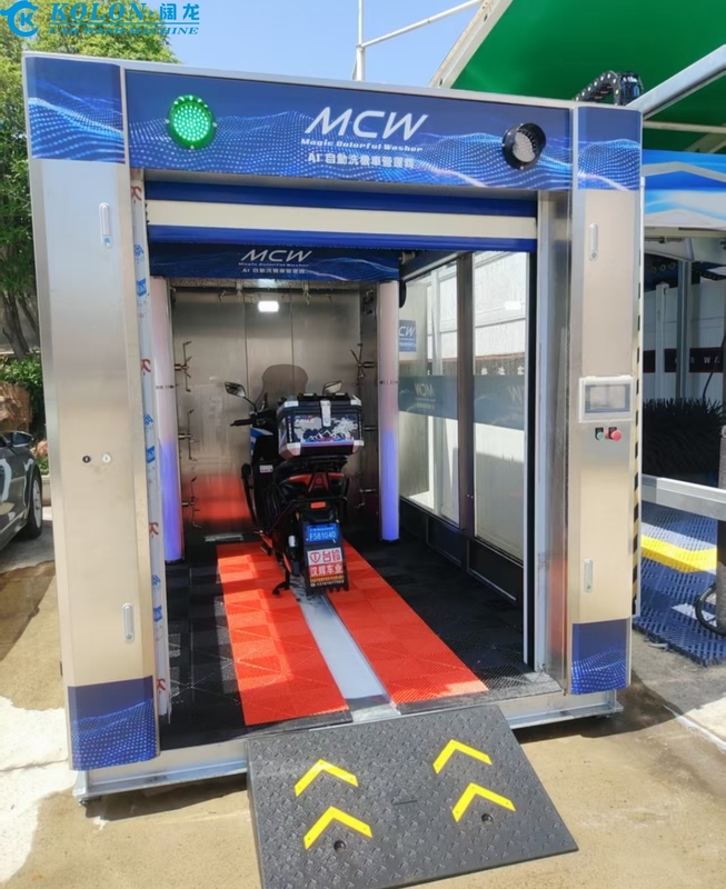 รีโมทคอนโทรลเครื่องฉีดน้ำแรงดันสูงสำหรับรถจักรยานยนต์ รุ่นล่าสุดของ KOLON KL-A ซีรีส์ สแตนเลสสตีล
