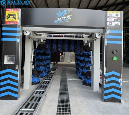 เครื่องล้างรถแบบอุโมงค์อัตโนมัติ ระบบขนส่ง 12.5 เมตร